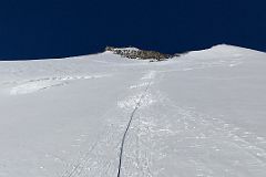 02A The Start Of The 1200m Of Fixed Ropes On The Climb From Mount Vinson Low Camp To High Camp